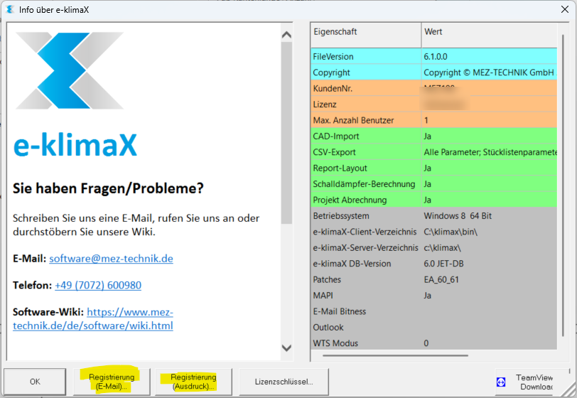 Registrierung im Dialog Info über e-klimaX Registrierung im Dialog Info über e-klimaX